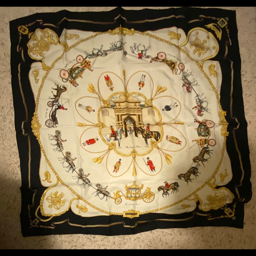 Hermes Royal Mews Buckingham Palace Scarf